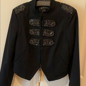 Jeweled blazer size medium